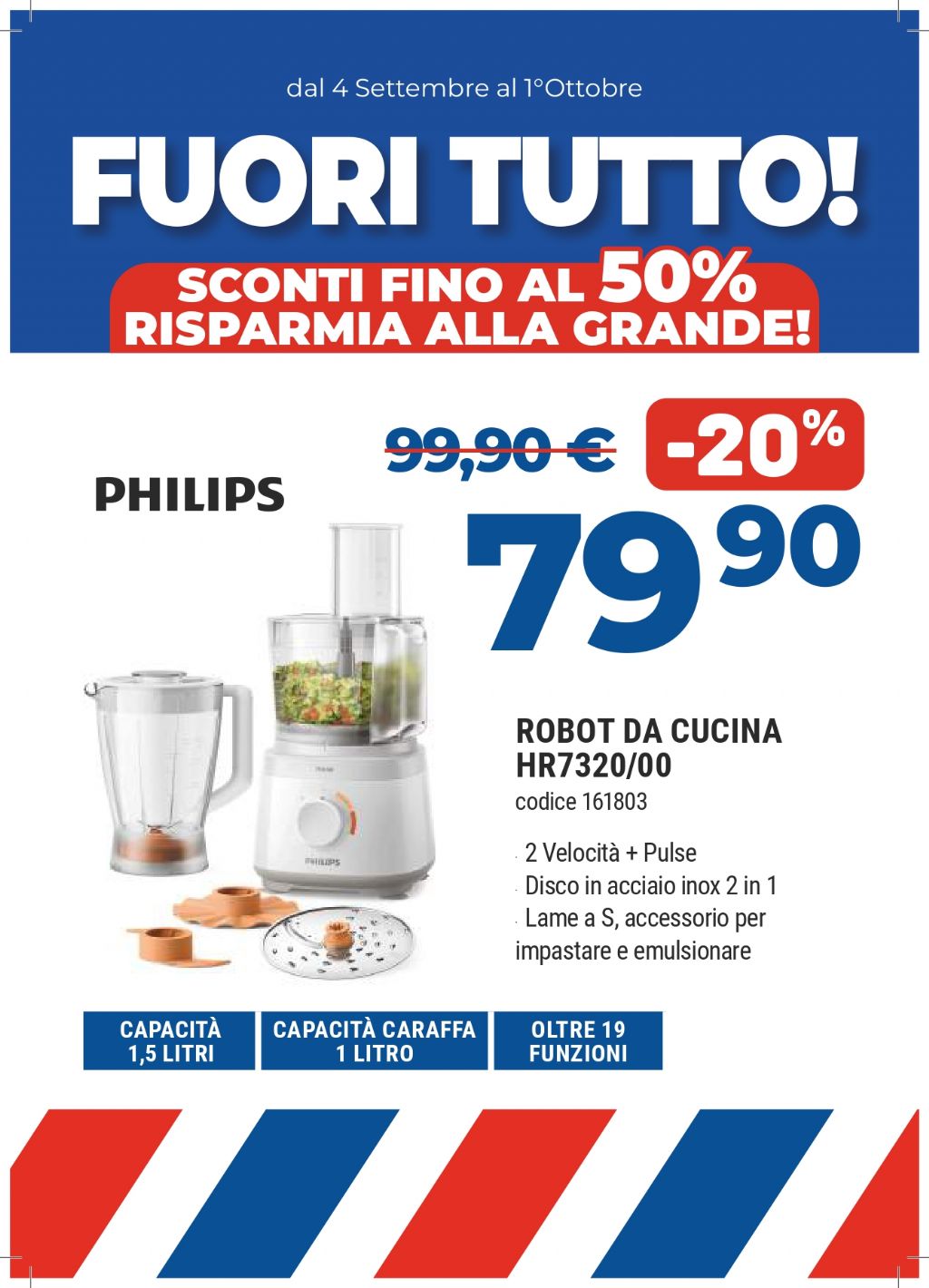 ROBOT CUCINA PHILIPS HR7320/00